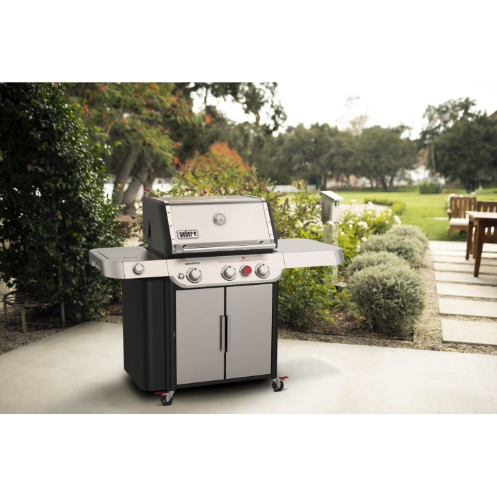 WEBER GENESIS S-335 INOX BARBECUE WEBER GENESIS S-335 INOX BARBECUE