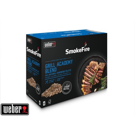 WOOD PELLETS - MIX GRILL ACADEMY 8 KG WEBER