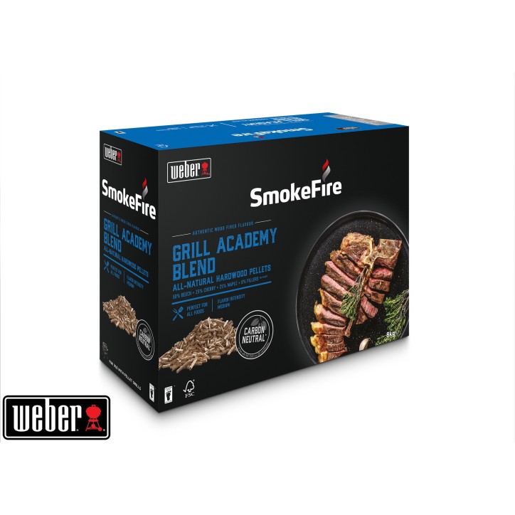 copy of PELLETS DE BOIS - MELANGE GRIL ACADEMY 8KG WEBER