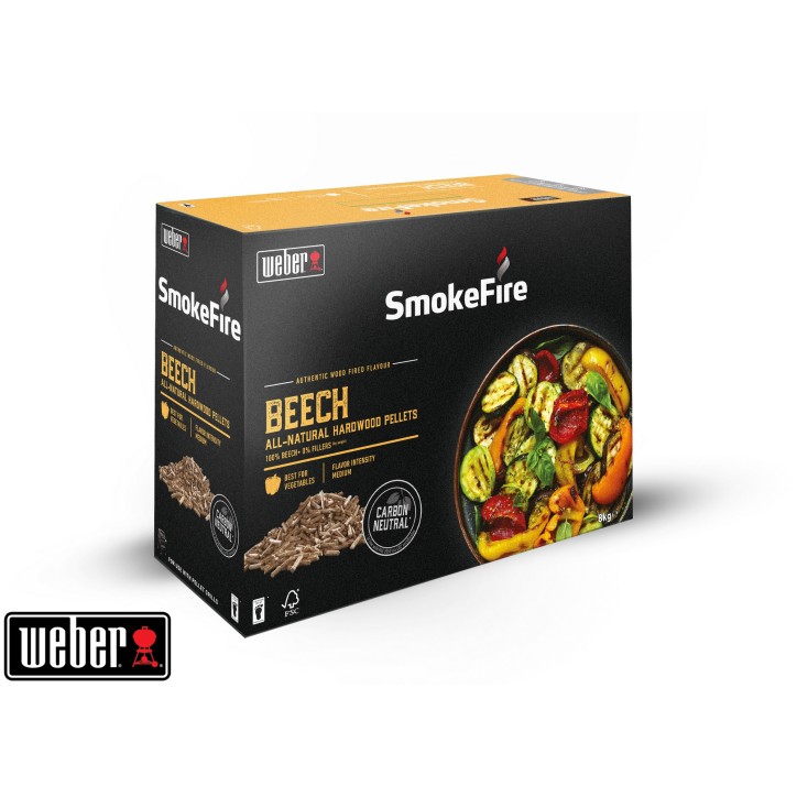 PELLETS DE BOIS - HÊTRE 8KG WEBER PELLETS DE BOIS - HÊTRE 8KG WEBER
