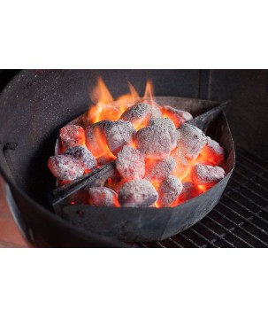 SAC DE 4 KG DE BRIQUETTES DE CHARBON PREMIUM