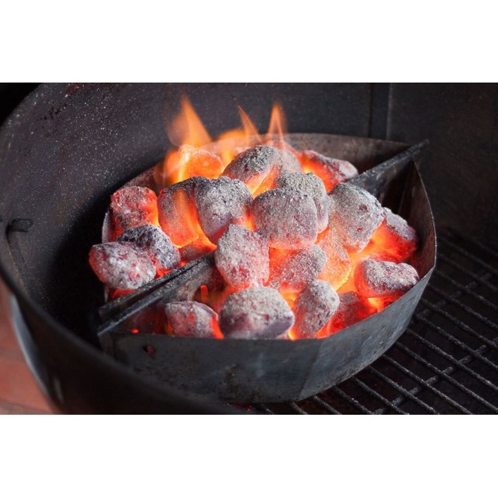 BRIQUETTES DE COQUE DE NOIX DE COCO WEBER - 4KG BRIQUETTES DE COQUE DE NOIX DE COCO WEBER - 4KG