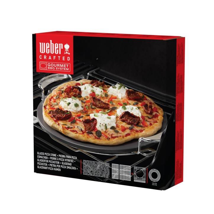 GLAZED PIZZA STONE WEBER CRAFTED