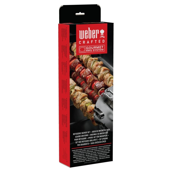 PREMIUM ROTISSERIE SKEWER SET WEBER PREMIUM ROTISSERIE SKEWER SET WEBER
