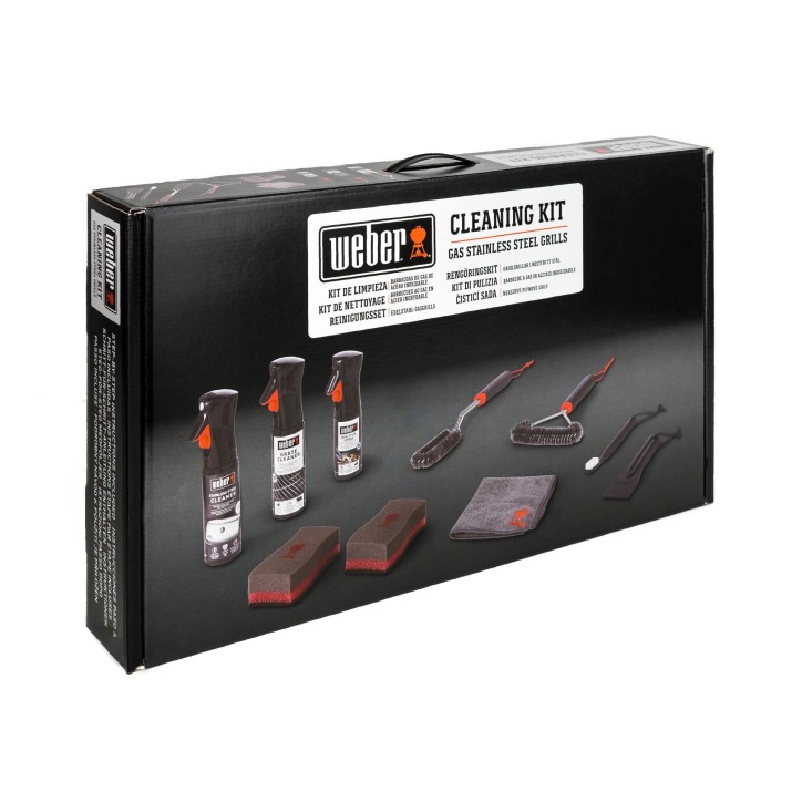 STAINLESS STEEL GAS GRILL CLEANING KIT WEBER STAINLESS STEEL GAS GRILL CLEANING KIT WEBER