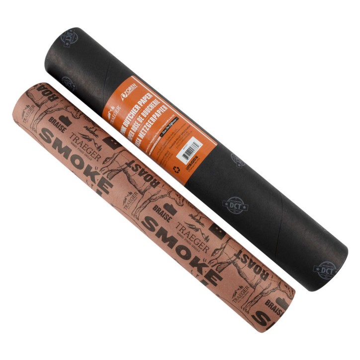ROULEAU DE PAPIER DE BOUCHER ROSE TRAEGER X OREN