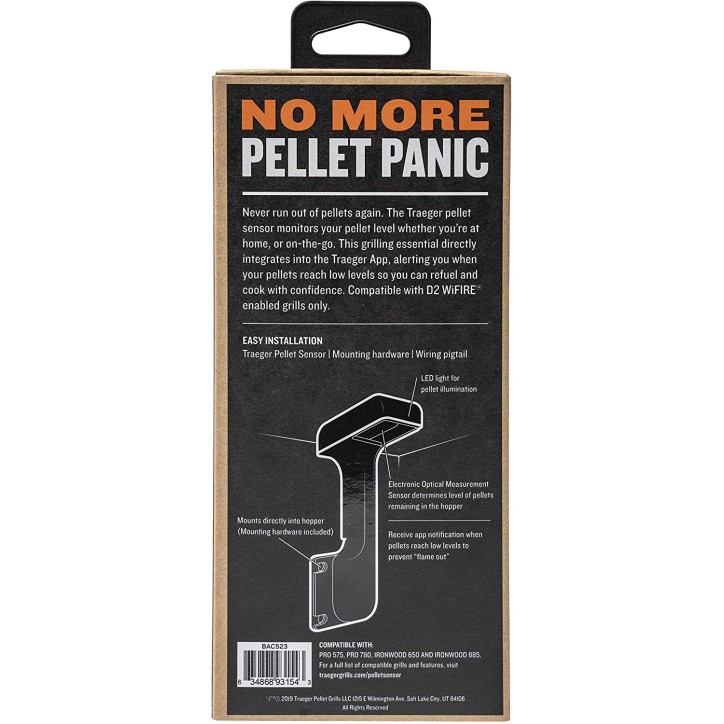 PELLET SENSOR TRAEGER PELLET SENSOR TRAEGER