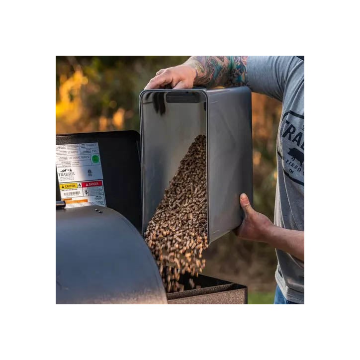STAY DRY PELLET BIN & LID TRAEGER
