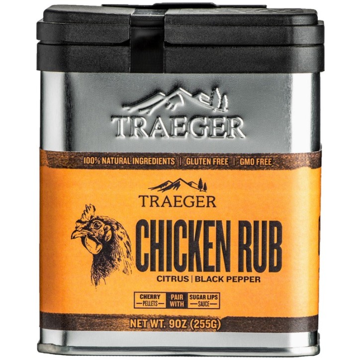 CHICKEN RUB TRAEGER - ÉPICES POUR VOLAILLE CHICKEN RUB TRAEGER - ÉPICES POUR VOLAILLE