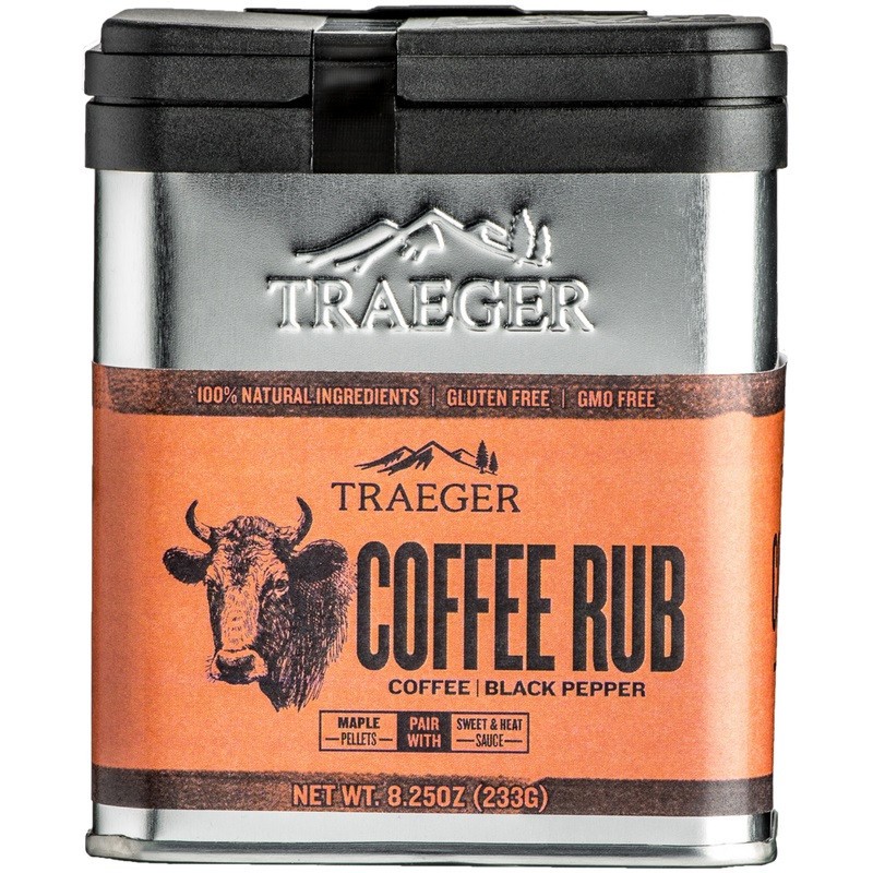 COFFEE RUB TRAEGER - ÉPICES AVEC UNE TOUCHE DE CAFÉ