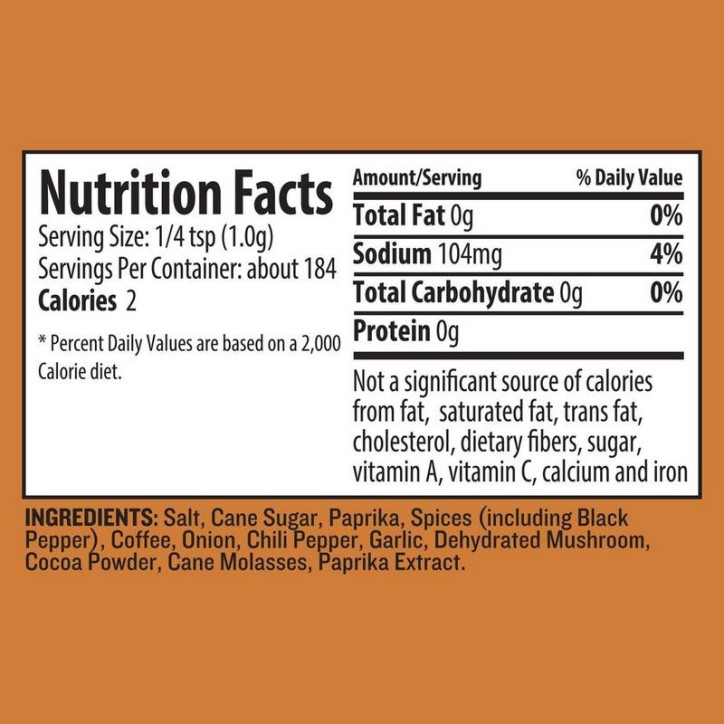 COFFEE RUB TRAEGER - ÉPICES AVEC UNE TOUCHE DE CAFÉ