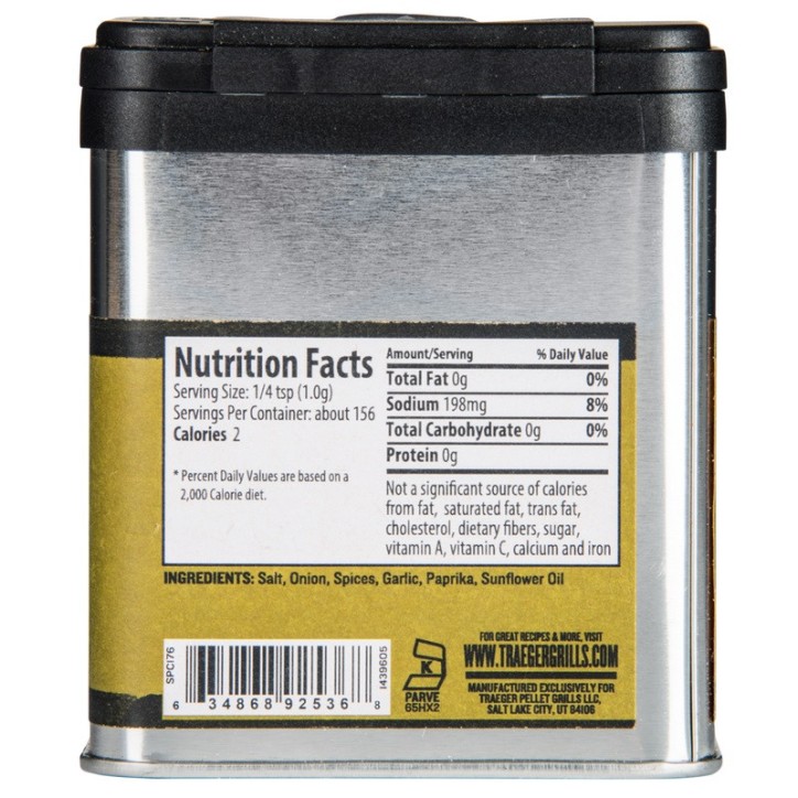 FIN & FEATHER RUB TRAEGER - ÉPICES POUR POISSON ET VOLAILLE