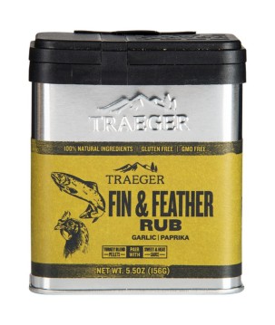 FIN & FEATHER RUB TRAEGER - ESPECIAS PARA PESCADO Y AVES