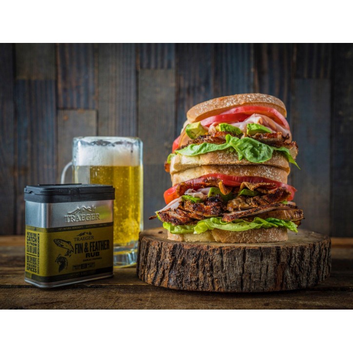 FIN & FEATHER RUB TRAEGER - ÉPICES POUR POISSON ET VOLAILLE