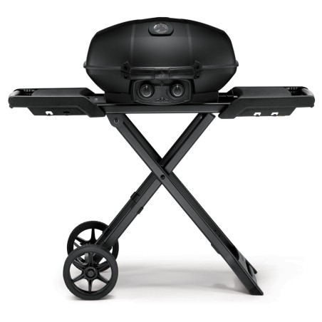 BARBACOA NAPOLEON PHANTOM TRAVELQ PRO285X NEGRO MATE DE GAS CON CARRO DE TIJERA PLEGABLE