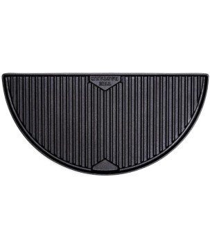 BASTARD PLAQUE DE CUISSON DEMI-LUNE EN FONTE LARGE