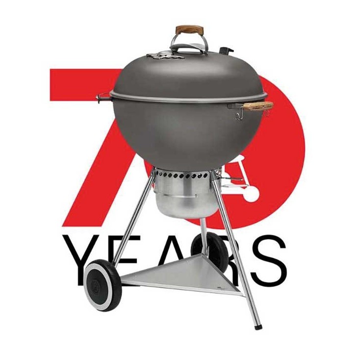 WEBER MASTER-TOUCH KETTLE 70th ANNIVERSARY BARBECUE - 57cm. LIMITED EDITION WEBER MASTER-TOUCH KETTLE 70th ANNIVERSARY BARBECUE - 57cm. LIMITED EDITION