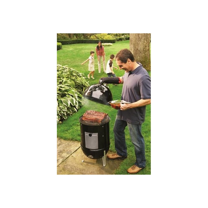 AHUMADOR WEBER SMOKEY MOUNTAIN COOKER 37cm + FUNDA PREMIUM DE REGALO