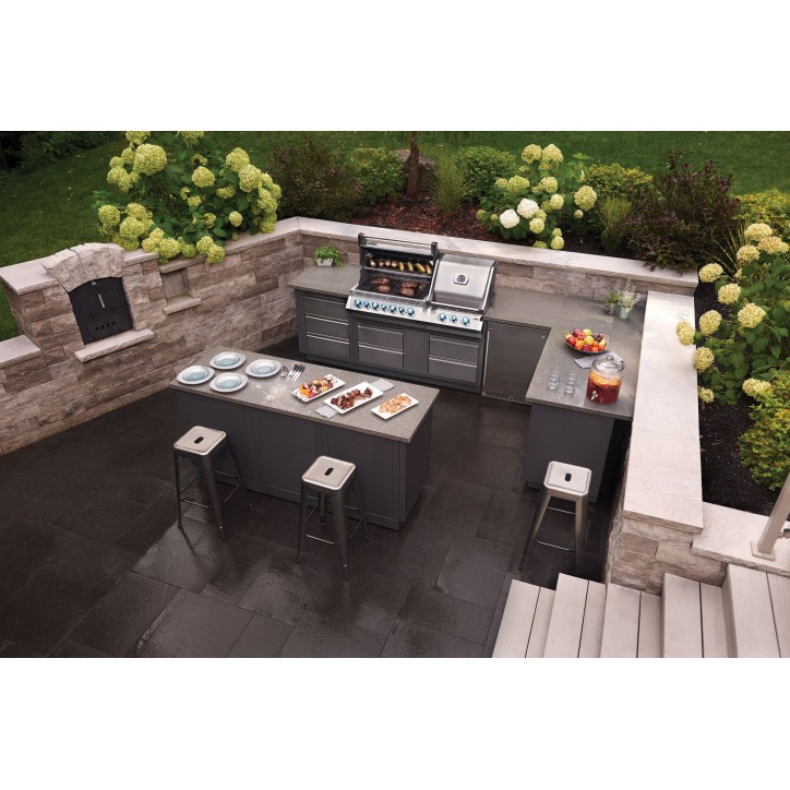 OASIS™ MODULAR ISLAND 45° TRANSITION KIT FOR BUILT-IN BIPRO665/825 & 18" NAPOLEON BURNERS OASIS™ MODULAR ISLAND 45° TRANSITION KIT FOR BUILT-IN BIPRO665/825 & 18" NAPOLEON BURNERS