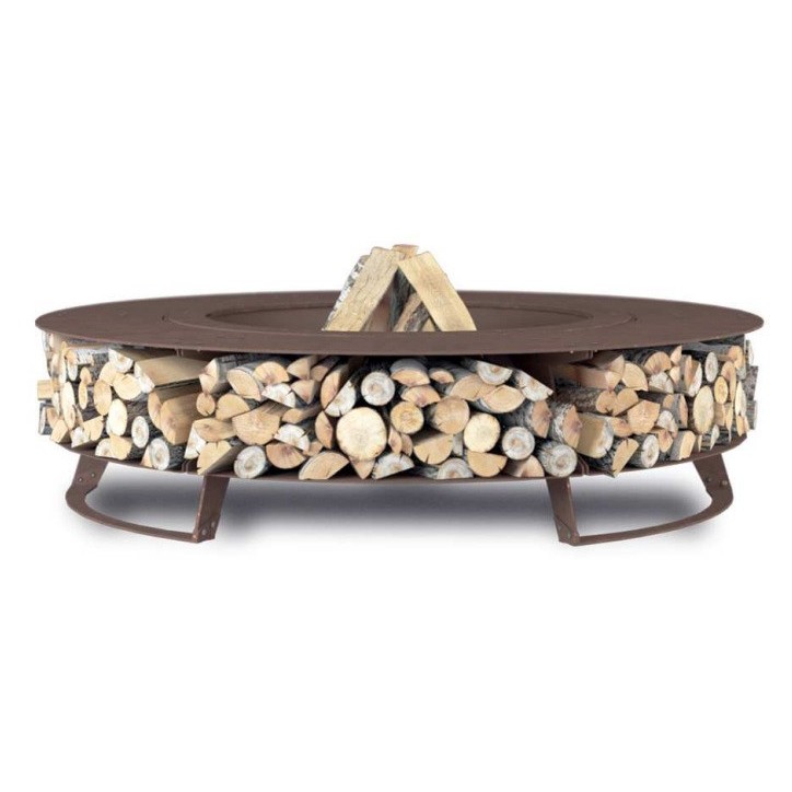 OUTDOOR FIRE PIT HETTA WOOD 150 CORTEN OUTDOOR FIRE PIT HETTA WOOD 150 CORTEN