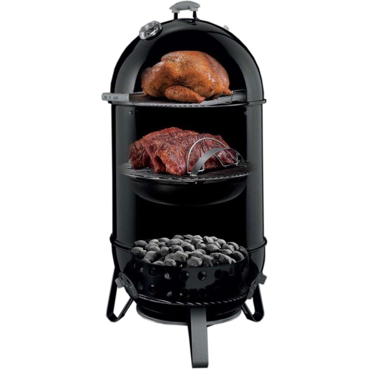 WEBER SMOKEY MOUNTAIN COOKER 57 cm SMOKE BOX + COVER WEBER SMOKEY MOUNTAIN COOKER 57 cm SMOKE BOX + COVER