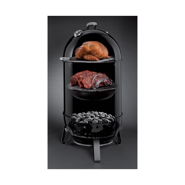 WEBER SMOKEY MOUNTAIN COOKER 57 cm SMOKE BOX + COVER WEBER SMOKEY MOUNTAIN COOKER 57 cm SMOKE BOX + COVER