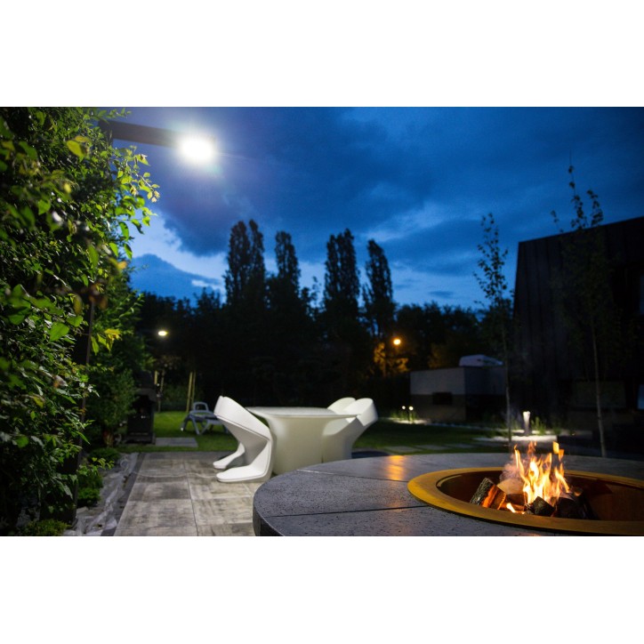OUTDOOR FIRE PIT HETTA ROUND 230 CONCRETE / BLACK INOX OUTDOOR FIRE PIT HETTA ROUND 230 CONCRETE / BLACK INOX