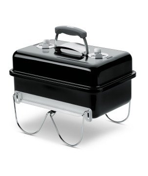WEBER GO-ANYWHERE CHARCOAL BARBECUE (BLACK)
