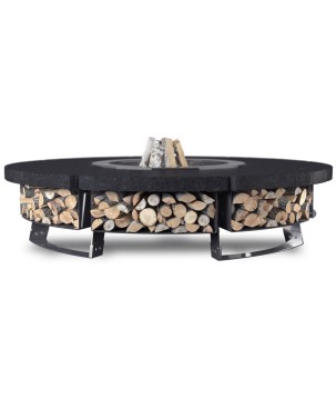 OUTDOOR FIRE PIT HETTA ROUND 230 MONUMENTAL / INOX