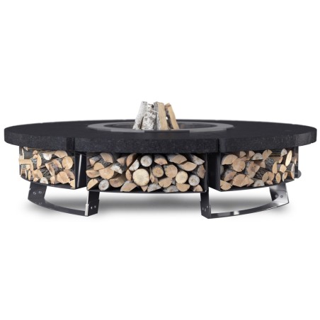 OUTDOOR FIRE PIT HETTA ROUND 230 MONUMENTAL / INOX
