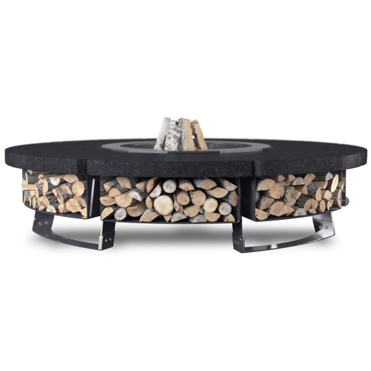 OUTDOOR FIRE PIT HETTA ROUND 230 MONUMENTAL / INOX OUTDOOR FIRE PIT HETTA ROUND 230 MONUMENTAL / INOX