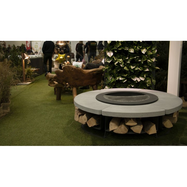 GRILL INOX HETTA ROUND 155