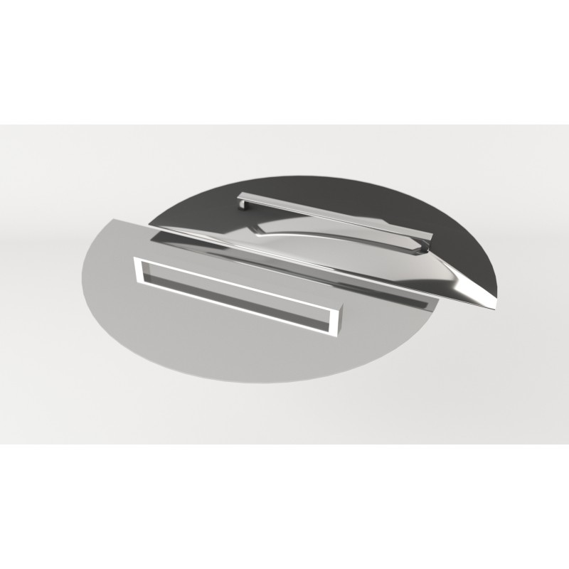 TAPA INOX HETTA ROUND 120