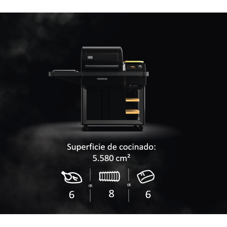 BARBACOA DE PELLETS TRAEGER TIMBERLINE INT BARBACOA DE PELLETS TRAEGER TIMBERLINE INT