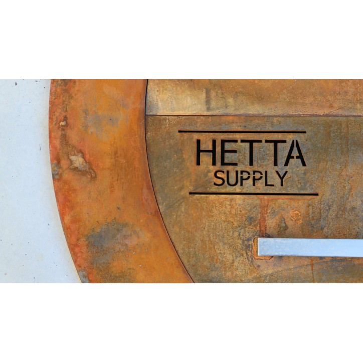 TAPA CORTEN HETTA ROUND 120