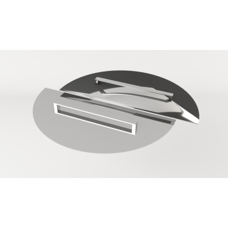 TAPA INOX HETTA ROUND 230