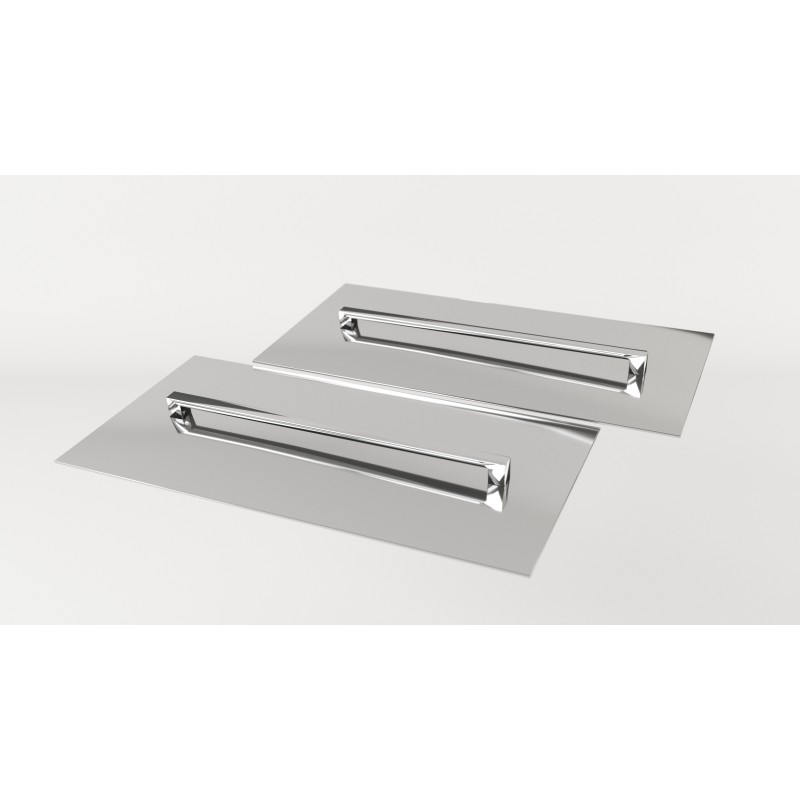 TAPA INOX HETTA SQUARE 140