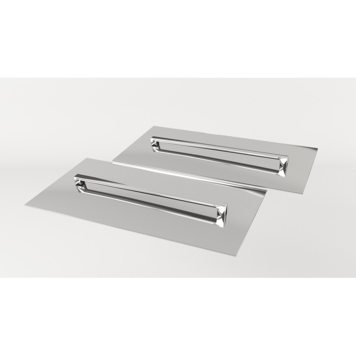 TAPA INOX HETTA SQUARE 140