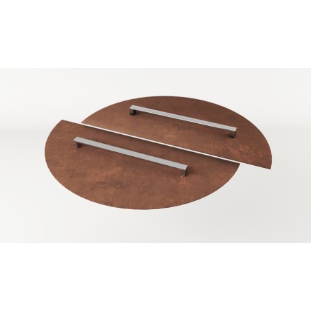 LID CORTEN HETTA WOOD 150