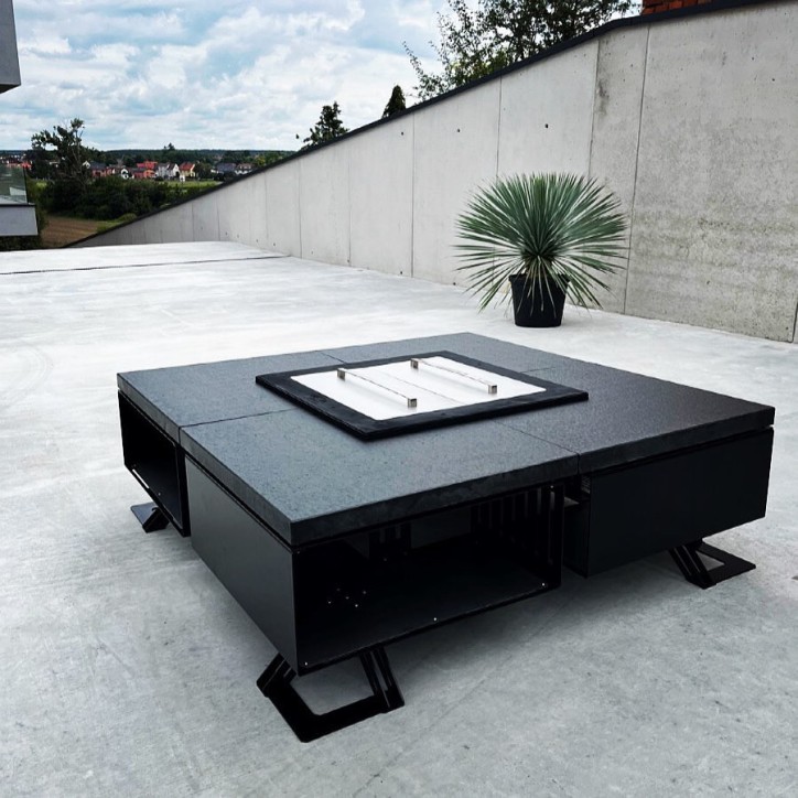 COUVERCLE INOX HETTA SQUARE 120