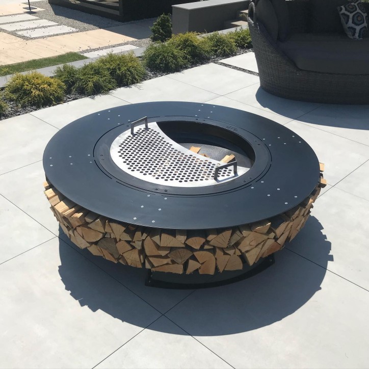 GRILLE INOX HETTA ROUND 120