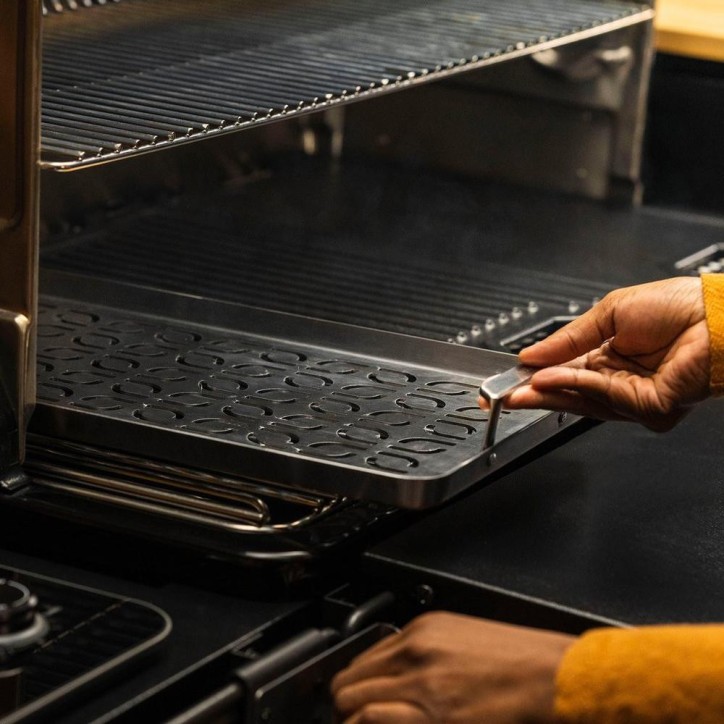 FISH & VEGGIE STAINLESS STEEL MODIFIRE GRILL TRAY TIMBERLINE TRAEGER