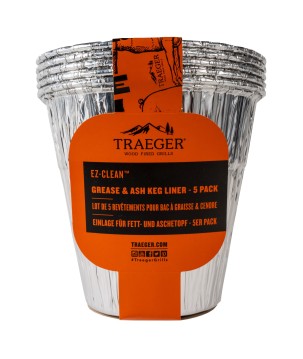 CUBO DE ALUMINIO PARA GRASA Y CENIZAS TRAEGER - 5 ud.