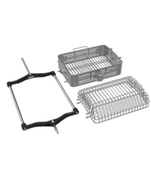 JEU DE 2 PANIERS POUR RÔTISSOIRE JOETISSERIE KAMADO JOE