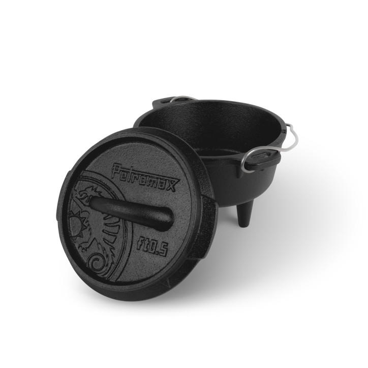 POT AVEC COUVERCLE EN FONTE PETROMAX ft0.5 (0.56 litres)