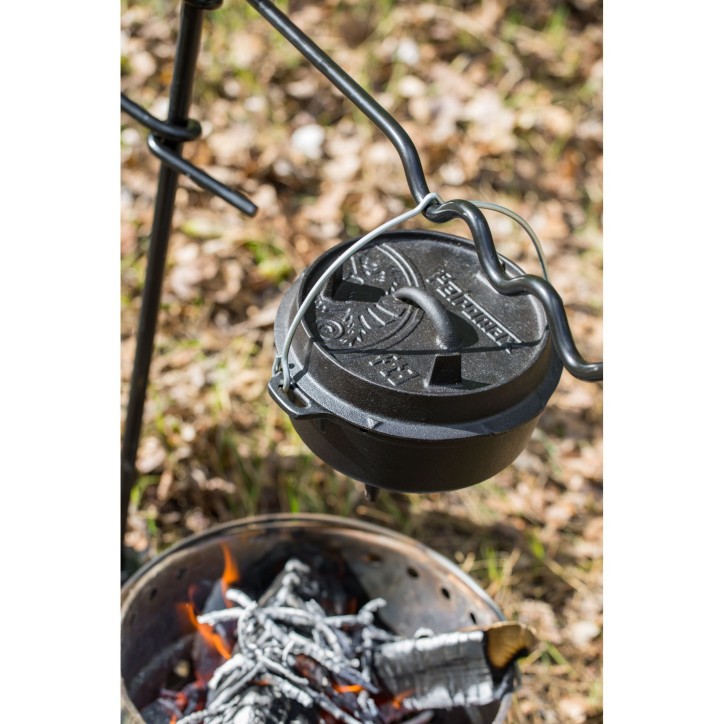 POT AVEC COUVERCLE EN FONTE PETROMAX ft3 (1,6 litres)