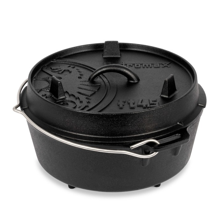 POT AVEC COUVERCLE EN FONTE PETROMAX ft4.5 (3,5 litres)