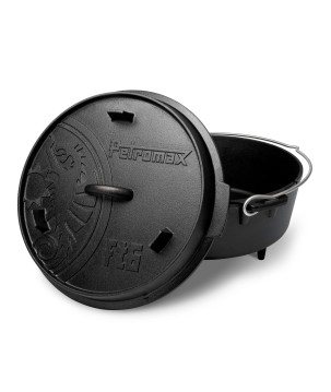 OLLA CON TAPA DE HIERRO FUNDIDO DUTCH OVEN PETROMAX ft6 (5,5 litros)