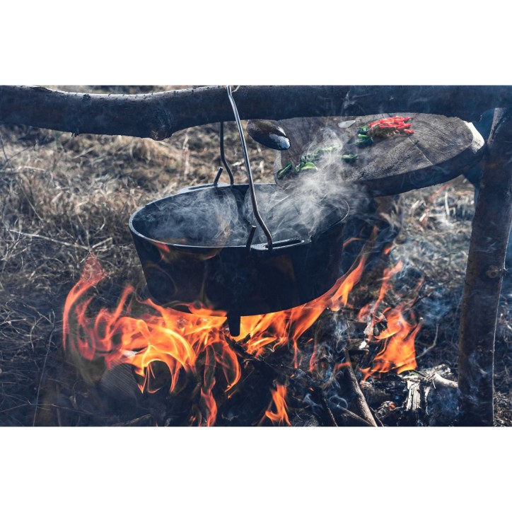 CAST IRON DUTCH OVEN WITH LID PETROMAX ft6 (5,5 liters)