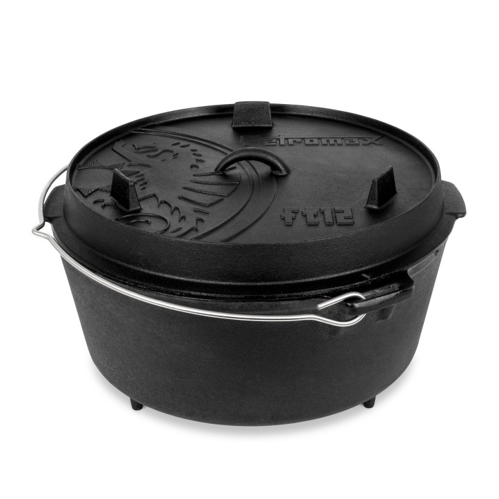 POT AVEC COUVERCLE EN FONTE PETROMAX ft12 (10,8 litres) POT AVEC COUVERCLE EN FONTE PETROMAX ft12 (10,8 litres)